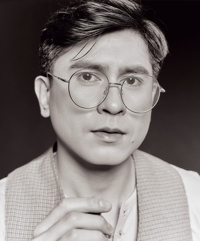 CJ Navato as Terry Conor in Side Show. Photo courtesy of The Sandbox Collective